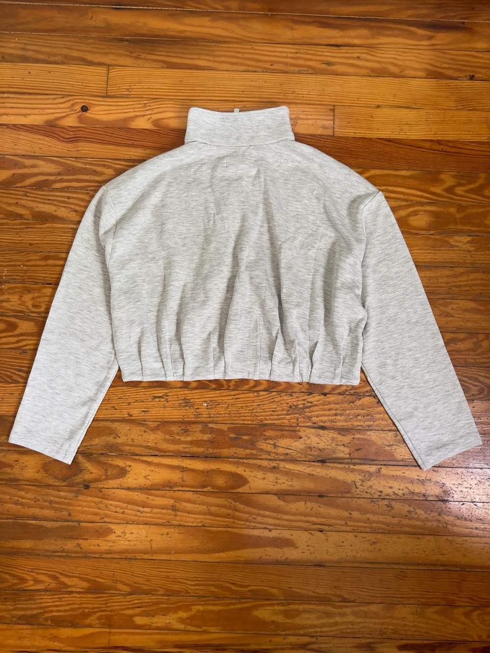 Daily Practice Neo Zip-Up Jacket Heather Grey - Picture 7 of 11